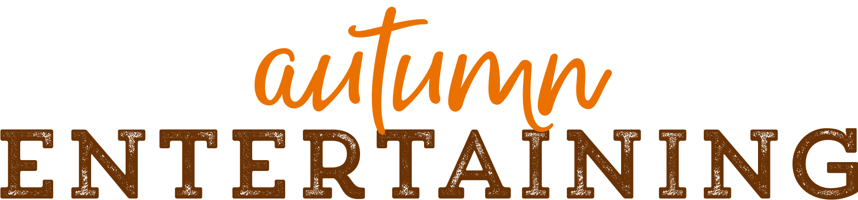 Autumn Entertaining